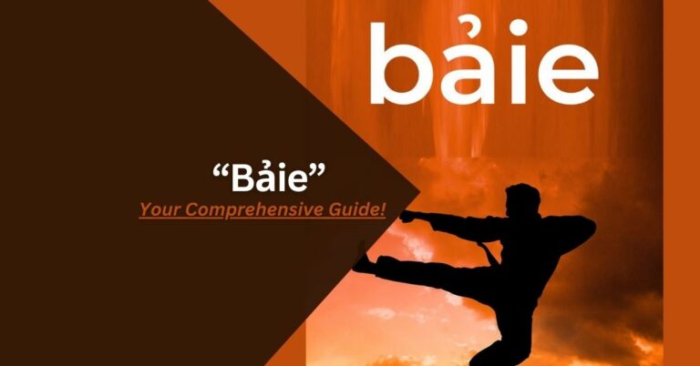 Bảie – Your Comprehensive Guide!